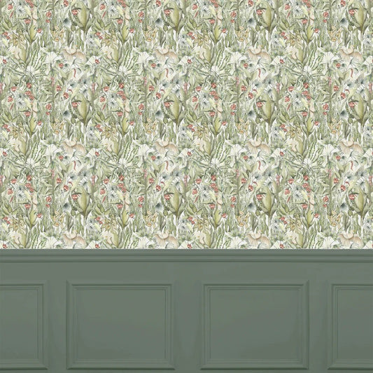 Mangrove Wallpaper - Moss - Voyage Maison - MANGROV/WPO/MOS - Premier Wallcovering