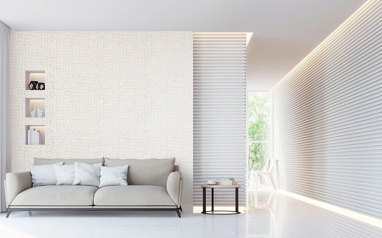 Manhattan Urban Classics Wallpaper - Pearl White - Hohenberger - 64861 - Premier Wallcovering