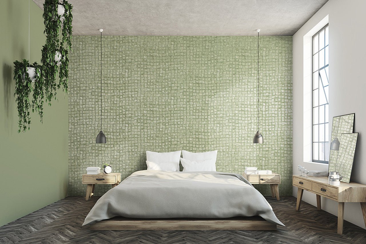 Manhattan Urban Classics Wallpaper - Sage Green - Hohenberger - 64864 - Premier Wallcovering