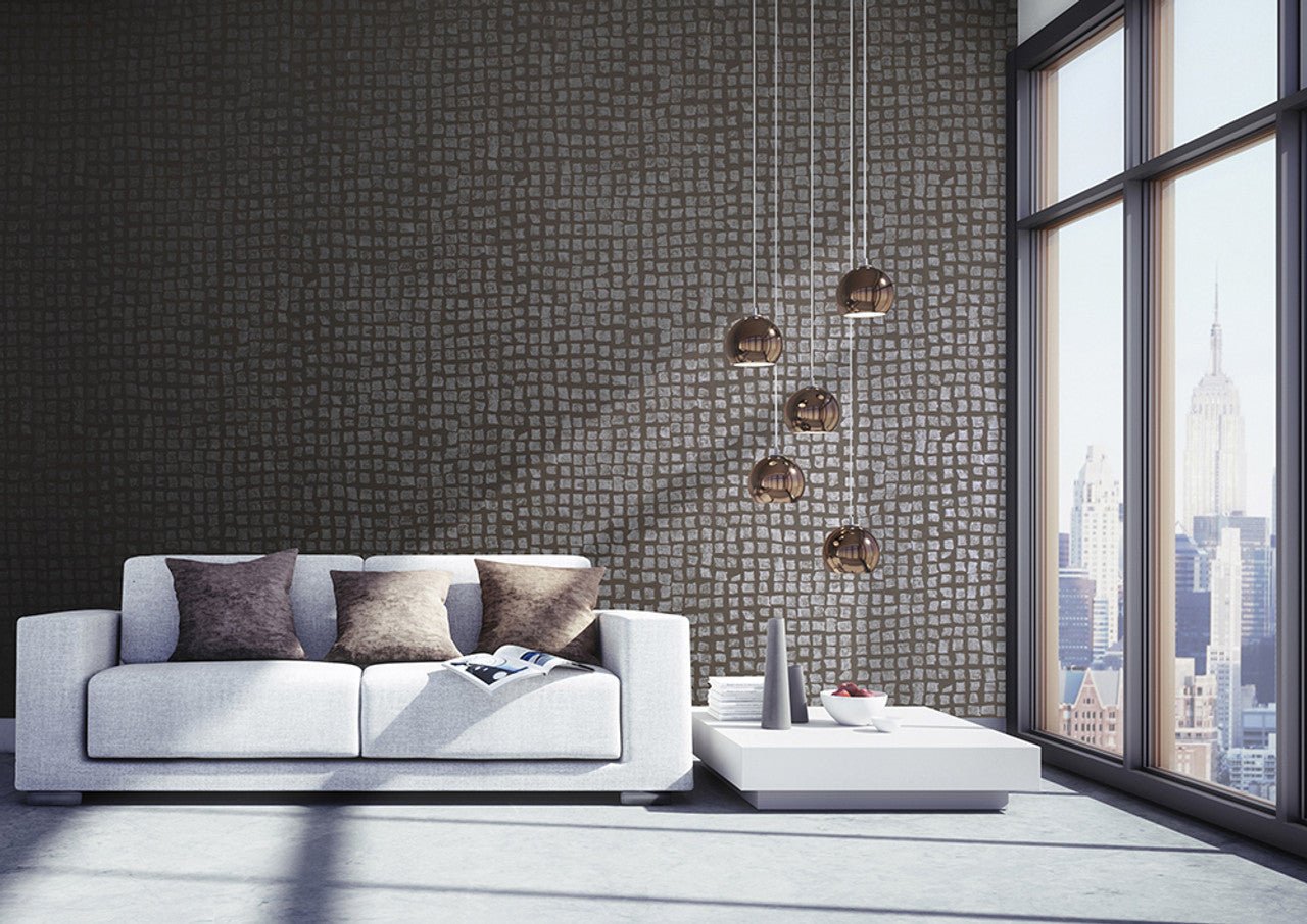 Manhattan Urban Classics Wallpaper - Dark Brown - Hohenberger - 64866 - Premier Wallcovering
