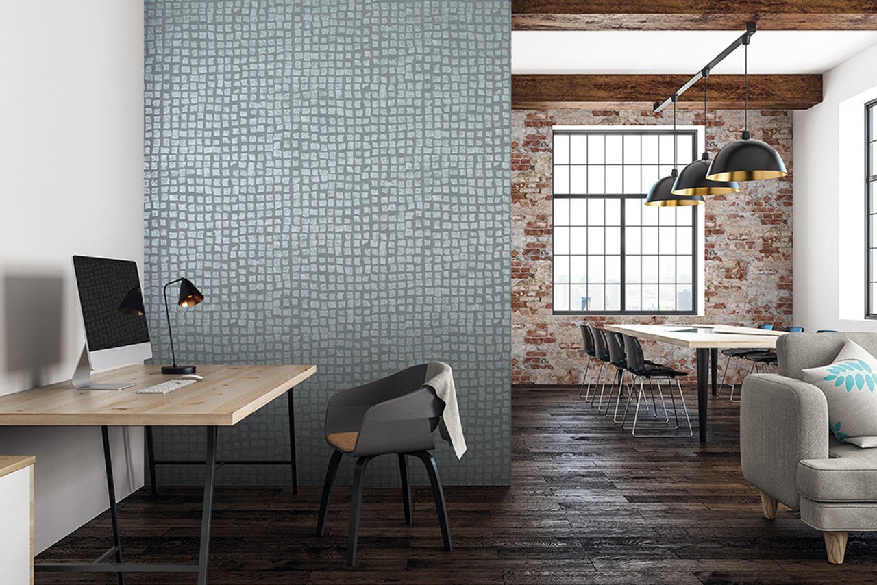 Manhattan Urban Classics Wallpaper - Steel Blue - Hohenberger - 64865 - Premier Wallcovering