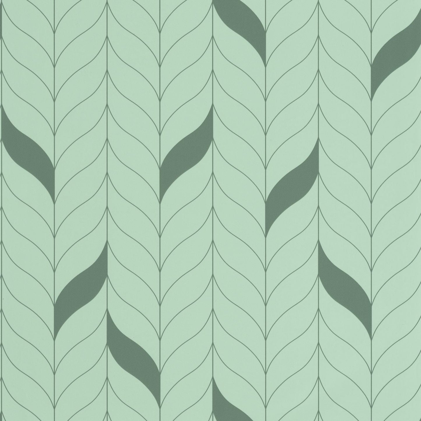 Manille Wallpaper - Vert De Gris - Caselio - 103977211 - Premier Wallcovering