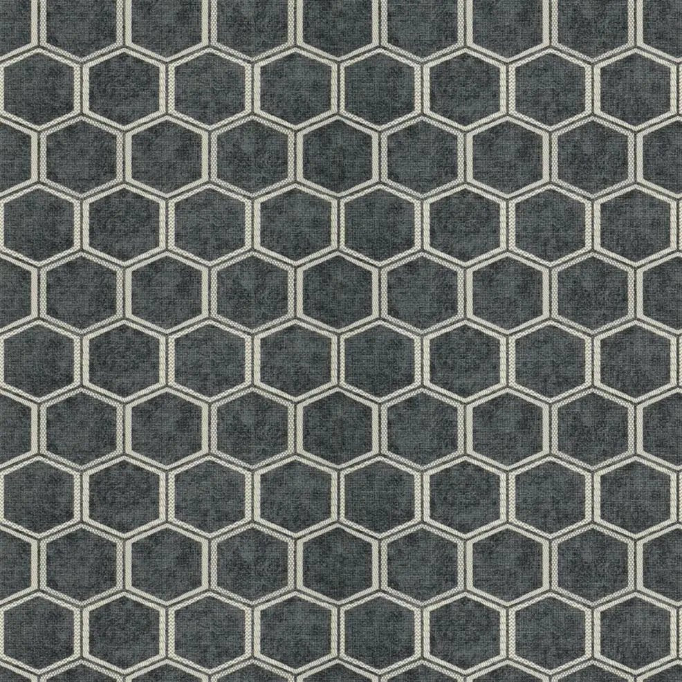 Manipur Wallpaper - Charcoal - Designers Guild - PDG1121/04 - Premier Wallcovering