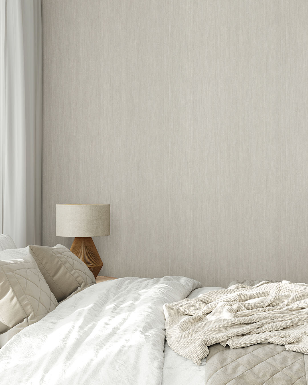 Månljus Wallpaper - Beige - Midbec - 17206 - Premier Wallcovering