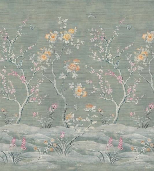 Manohari Grasscloth Wallpaper - Blossom - PDG1145/01 - Designers Guild - Premier Wallcovering