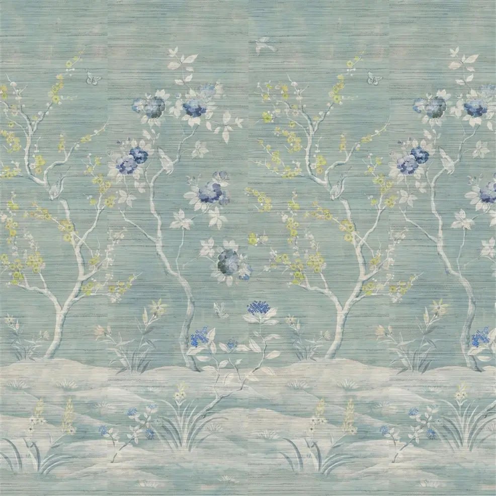 Manohari Grasscloth Wallpaper - Delft - Designers Guild - PDG1145/02 - Premier Wallcovering