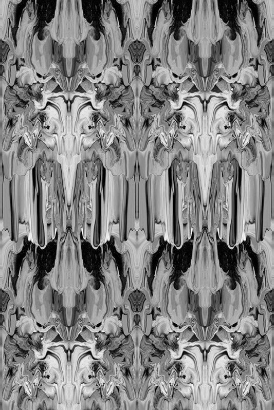 Marble Gum Velvet Fabric - Grey - Timorous Beasties - DIGI/MRBG/40008/01 - Premier Wallcovering