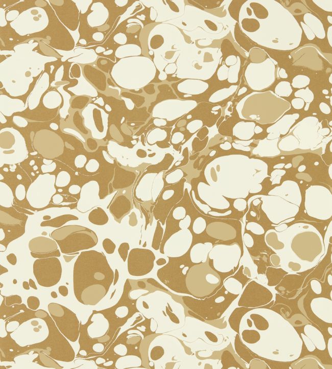 Marble Wallpaper - Incense/Soft Focus/Gold - HQN2112836 - Harlequin - Premier Wallcovering