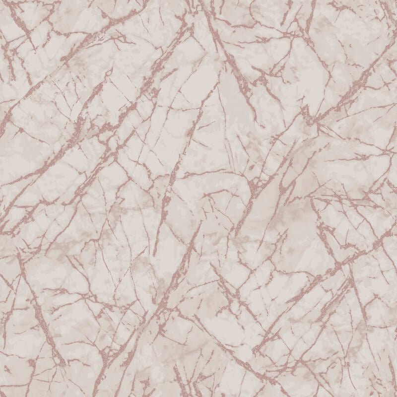 Marblesque Marble Metallic Wallpaper - Rose Gold - Fine Décor - FD42268 - Premier Wallcovering