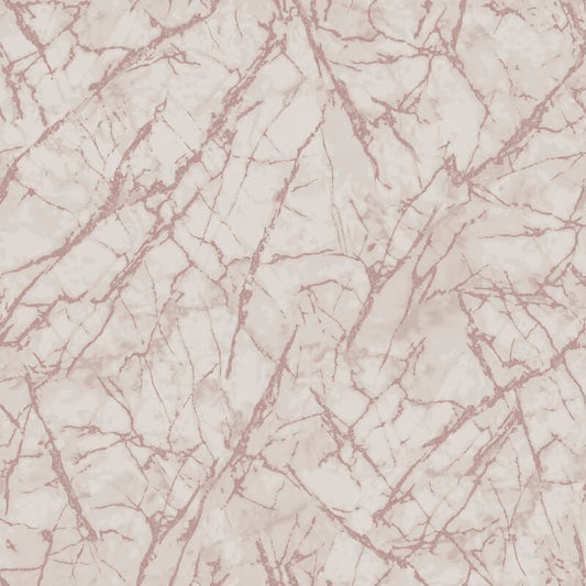 Marblesque Marble Metallic Wallpaper - Rose Gold - Fine Décor - FD42268 - Premier Wallcovering