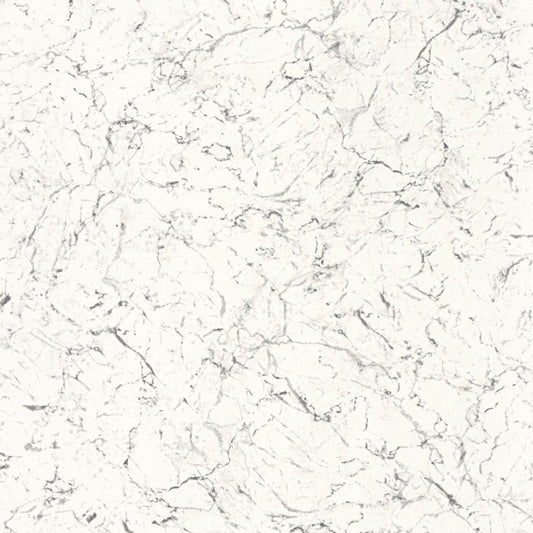 Marbre Minerals Wallpaper - Blanc Et Noir - Casadeco - 88080333 - Premier Wallcovering