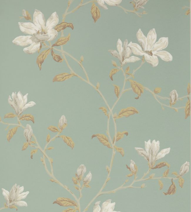 Marchwood Wallpaper - Old Blue - Colefax & Fowler - 07976/07 - Premier Wallcovering