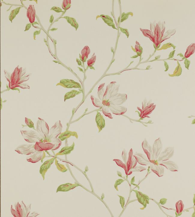 Marchwood Wallpaper - Pink/Green - Colefax & Fowler - 07976/01 - Premier Wallcovering