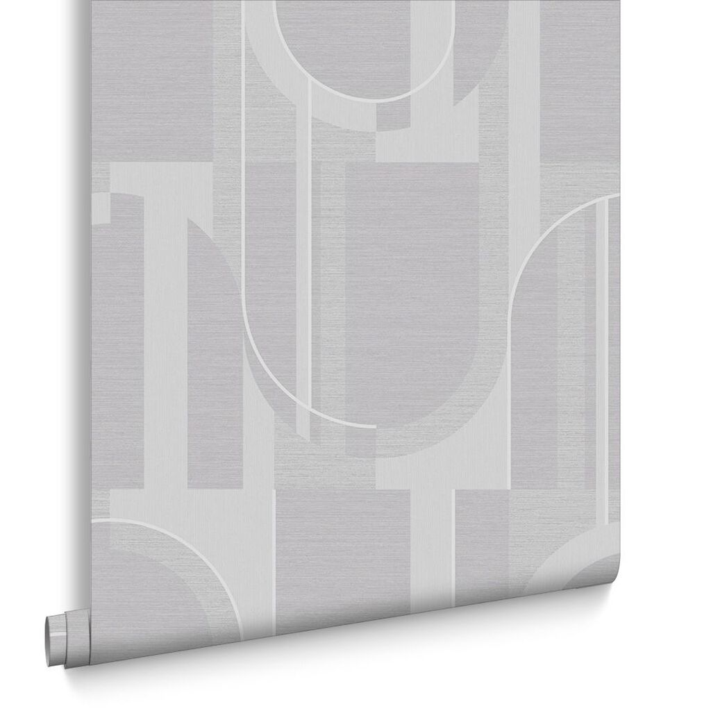 Marcia Wallpaper - Grey - Graham & Brown - 118012 - Premier Wallcovering