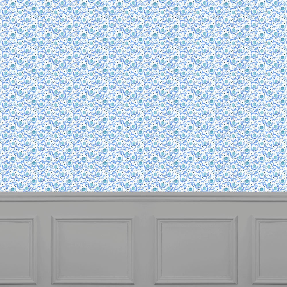 Mariani Wallpaper - Cobalt - Voyage Maison - MARIANI/WPO/COB - Premier Wallcovering