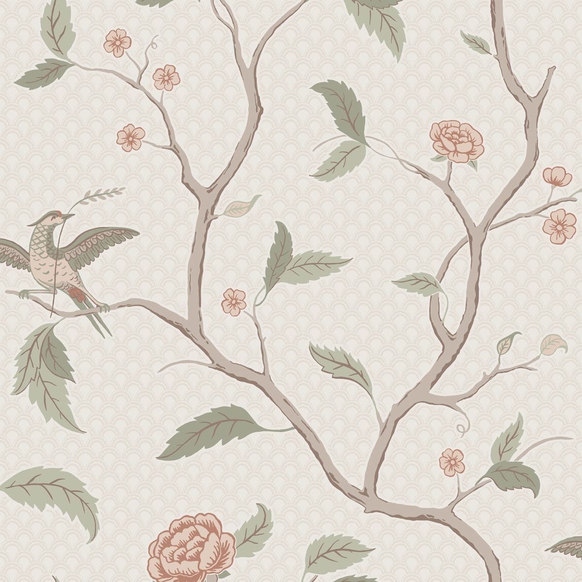 Marianne Wallpaper - Sandstone - Sandberg - S10232 - Premier Wallcovering