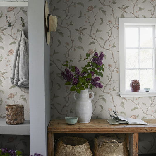 Marianne Wallpaper - Sandstone - Sandberg - S10232 - Premier Wallcovering