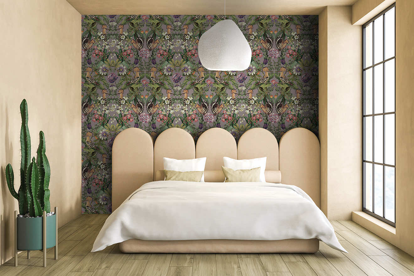Marimo Wallpaper - Heather - Holden Décor - 91561 - Premier Wallcovering