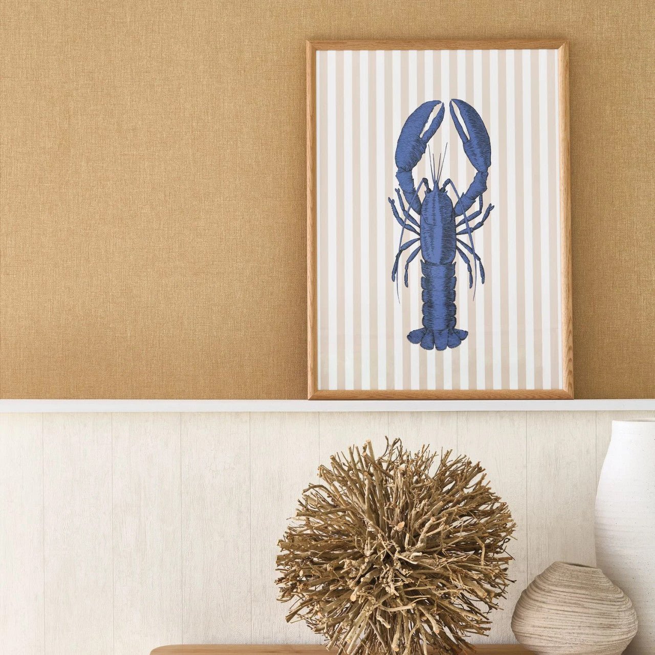 Marina Seaside Wallpaper - Beige - Casadeco - 25091106 - Premier Wallcovering