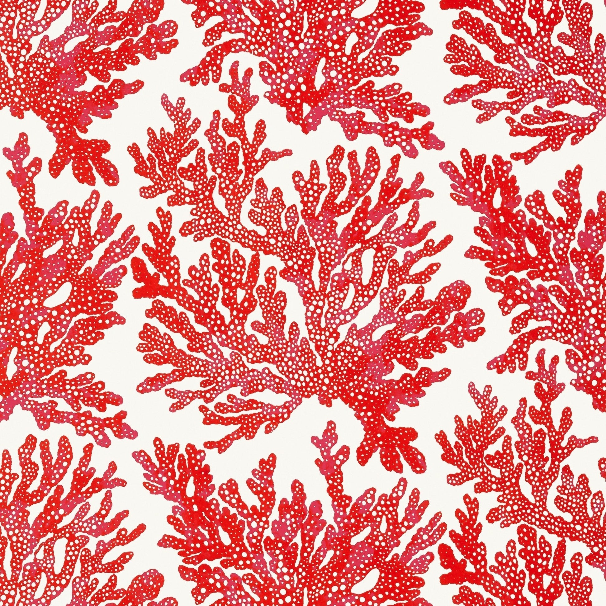 Marine Coral Wallpaper - Coral - Thibaut - T10120 - Premier Wallcovering