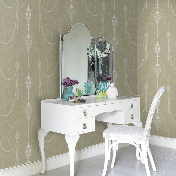 Marlborough Wallpaper - Earl - Little Greene - 0256MAEARLZ - Premier Wallcovering