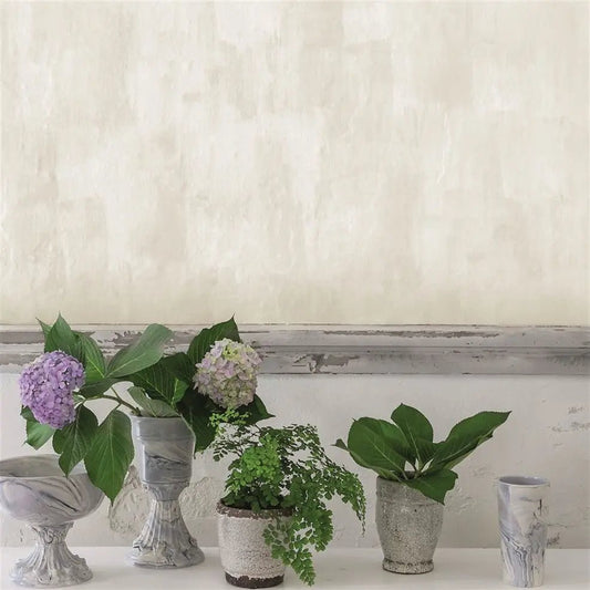 Marmorino Wallpaper - Alabaster - Designers Guild - PDG653/01 - Premier Wallcovering