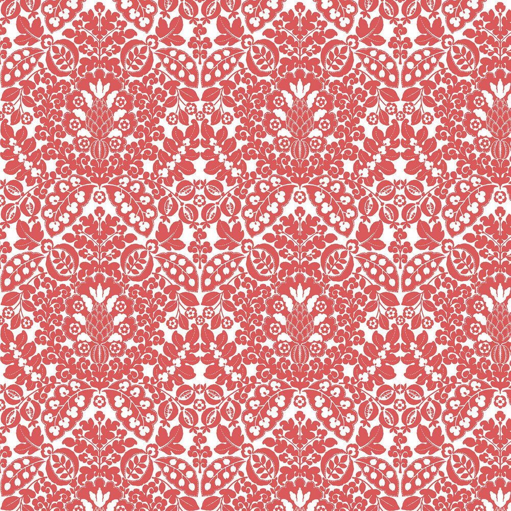 Marni Wallpaper - Red - A Street Prints - FD26336 - Premier Wallcovering