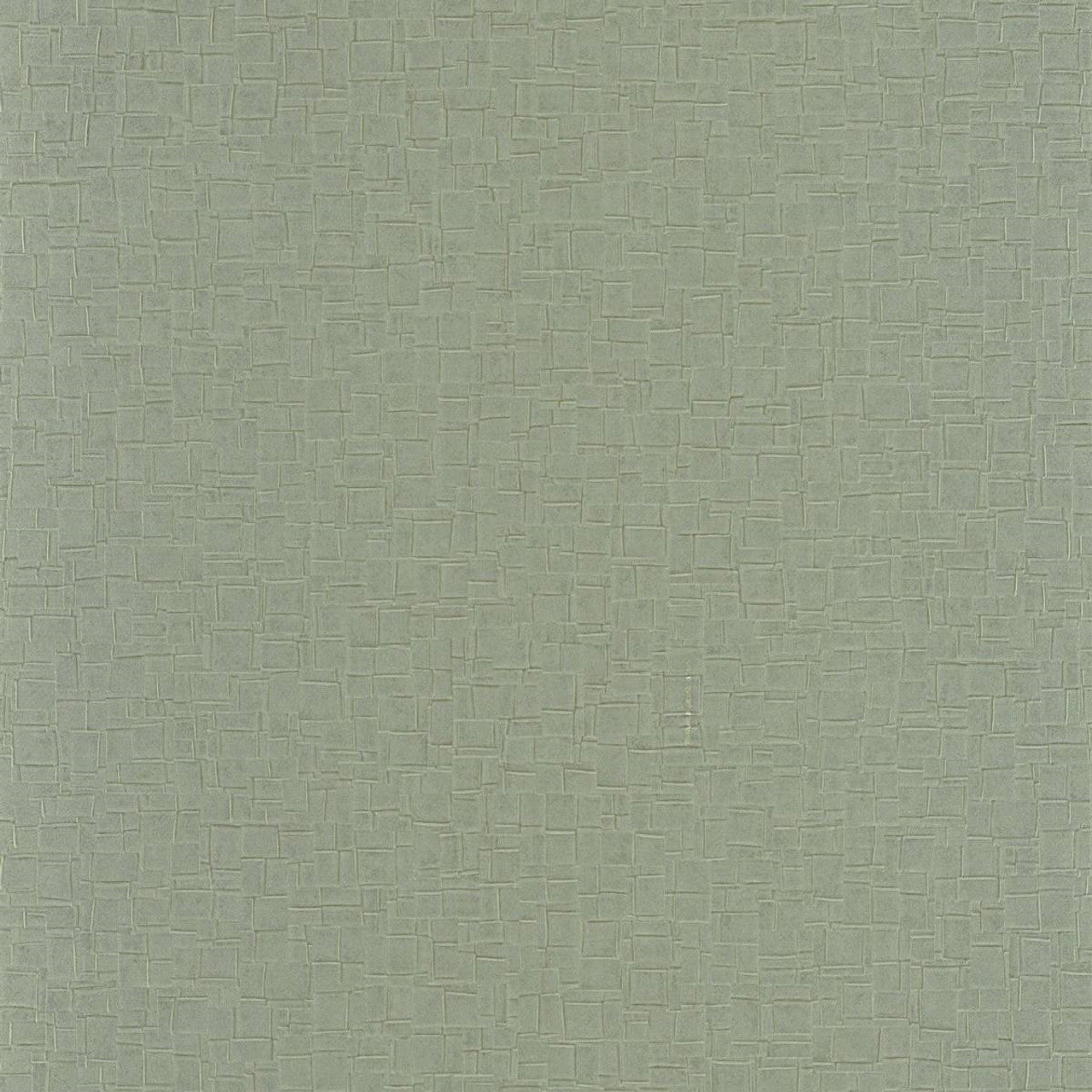 Maroquinerie Leathers Wallpaper - Vert Olive - Casadeco - 87147201 - Premier Wallcovering