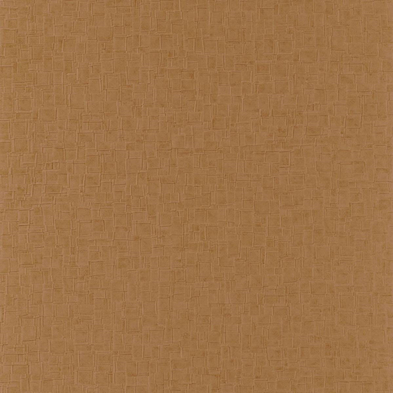 Maroquinerie Leathers Wallpaper - Caramel - Casadeco - 87142615 - Premier Wallcovering