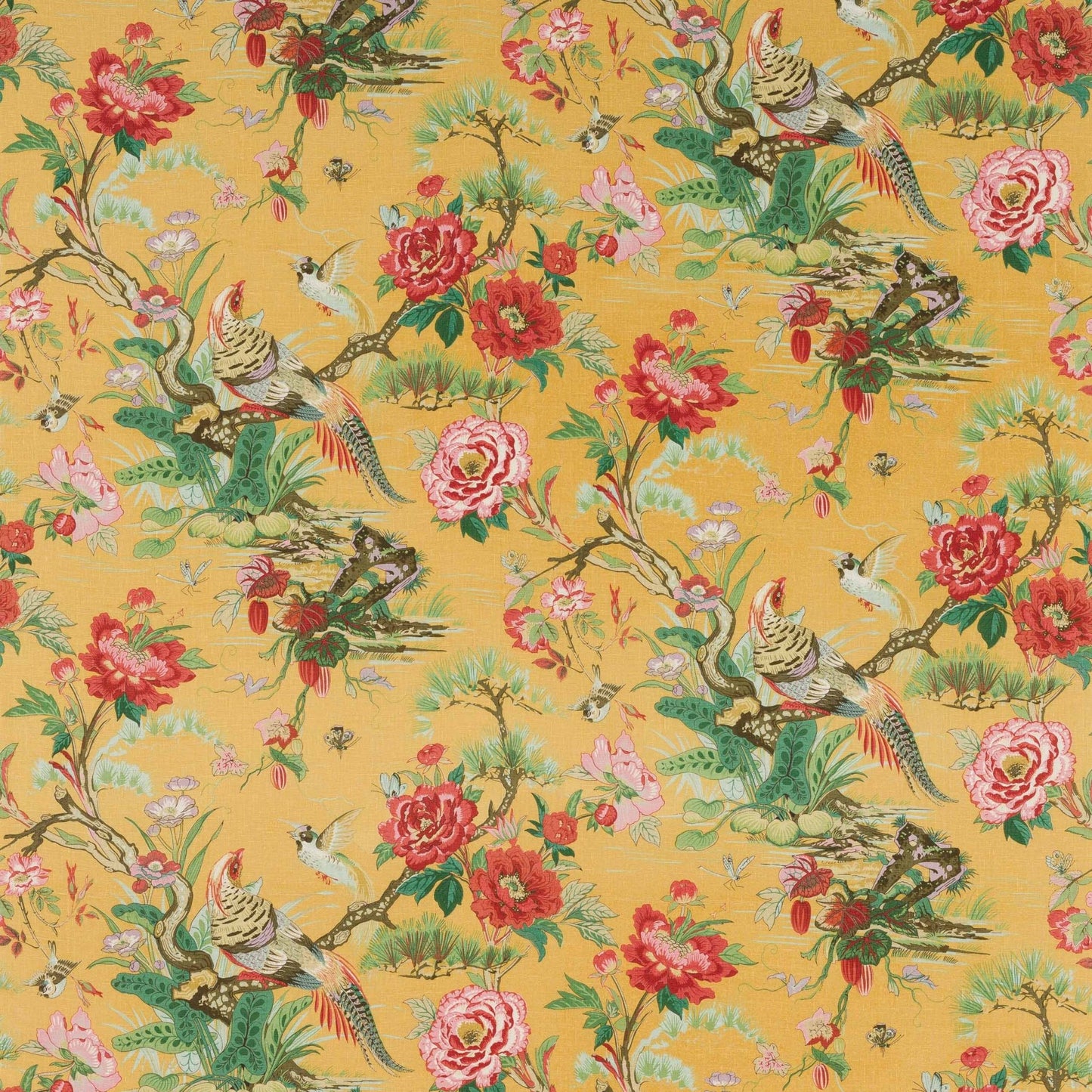 Marsan Fabric - Or - Manuel Canovas - M4115-02 - Premier Wallcovering