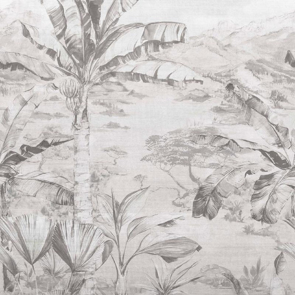 Martinique Wallpaper - Graphite - Osborne & Little - W7615-03 - Premier Wallcovering