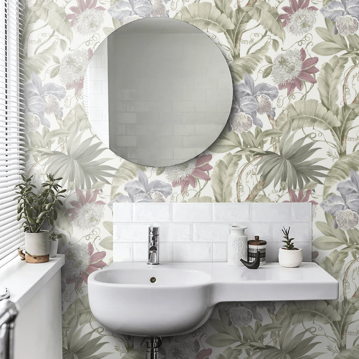 Marwood Wallpaper - Lavender Blush - Timothy Wilman - TW2550 - Premier Wallcovering