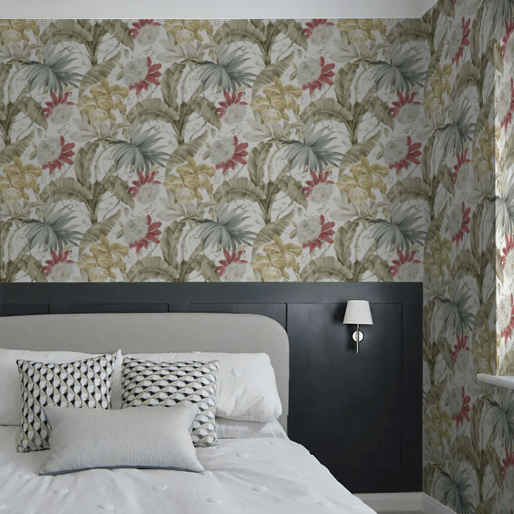 Marwood Wallpaper - Glass House Green - Timothy Wilman - TW2549 - Premier Wallcovering