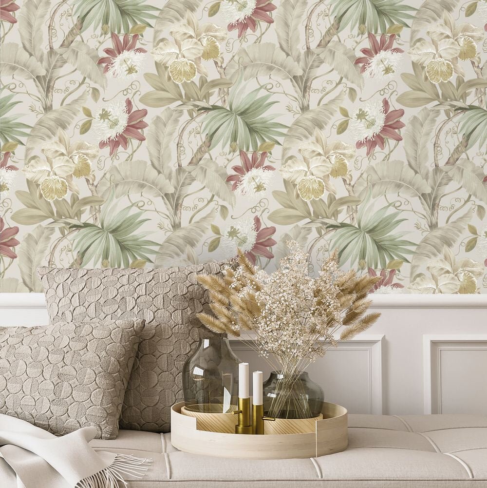 Marwood Wallpaper - Sand Linen - Timothy Wilman - TW2552 - Premier Wallcovering