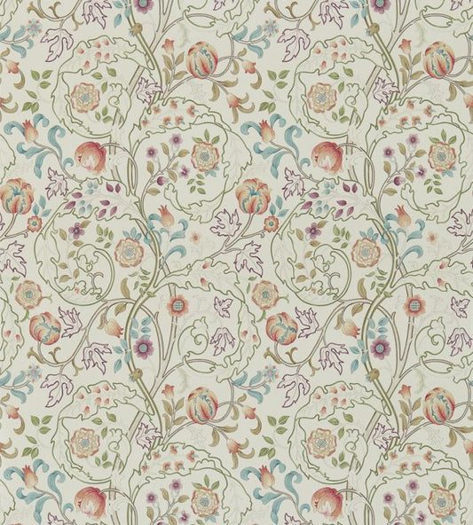 Mary Isobel Wallpaper - Rose/Artichoke - 214729 - Morris & Co - Premier Wallcovering