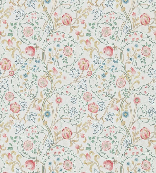 Mary Isobel Wallpaper - Pink/Ivory - 214728 - Morris & Co - Premier Wallcovering