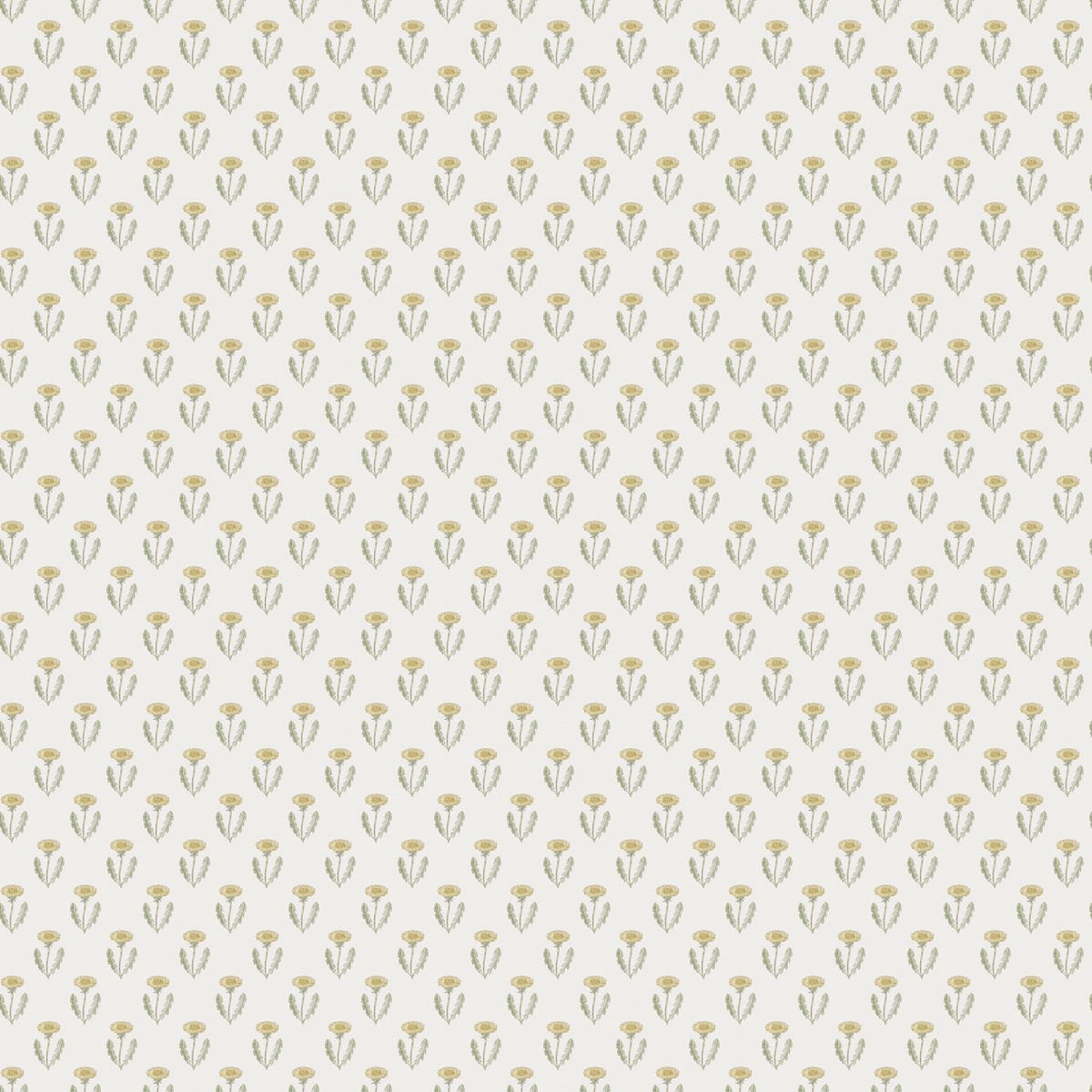 Maskrosen Wallpaper - Spring Green - Sandberg - S10137 - Premier Wallcovering