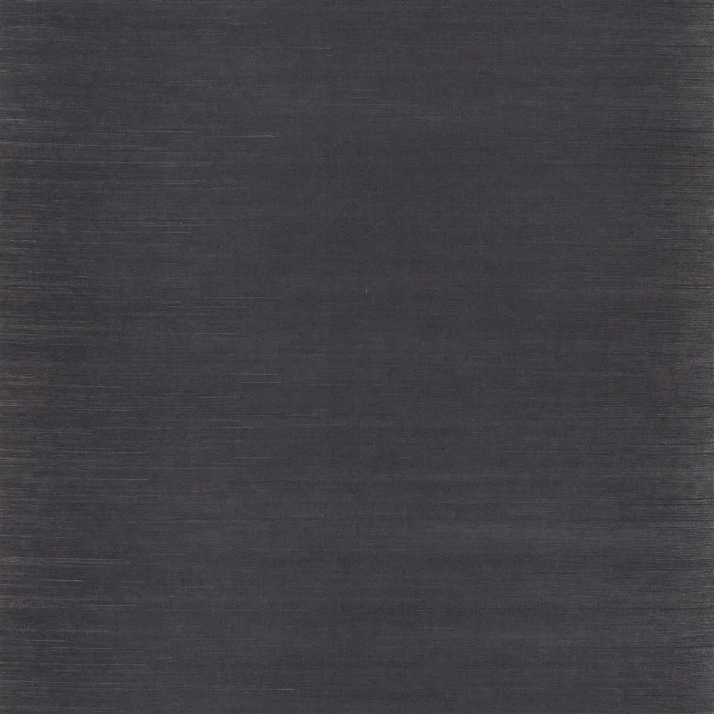 Maslin Weave Wallpaper - Black - Ralph Lauren - PRL5083/11 - Premier Wallcovering