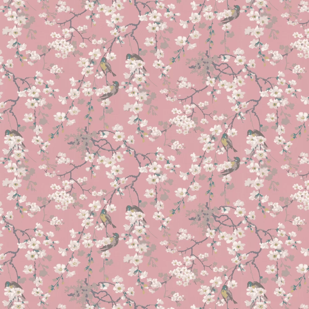 Massingberd Blossom Wallpaper - Oriental - Little Greene - 0260MAORIEN - Premier Wallcovering