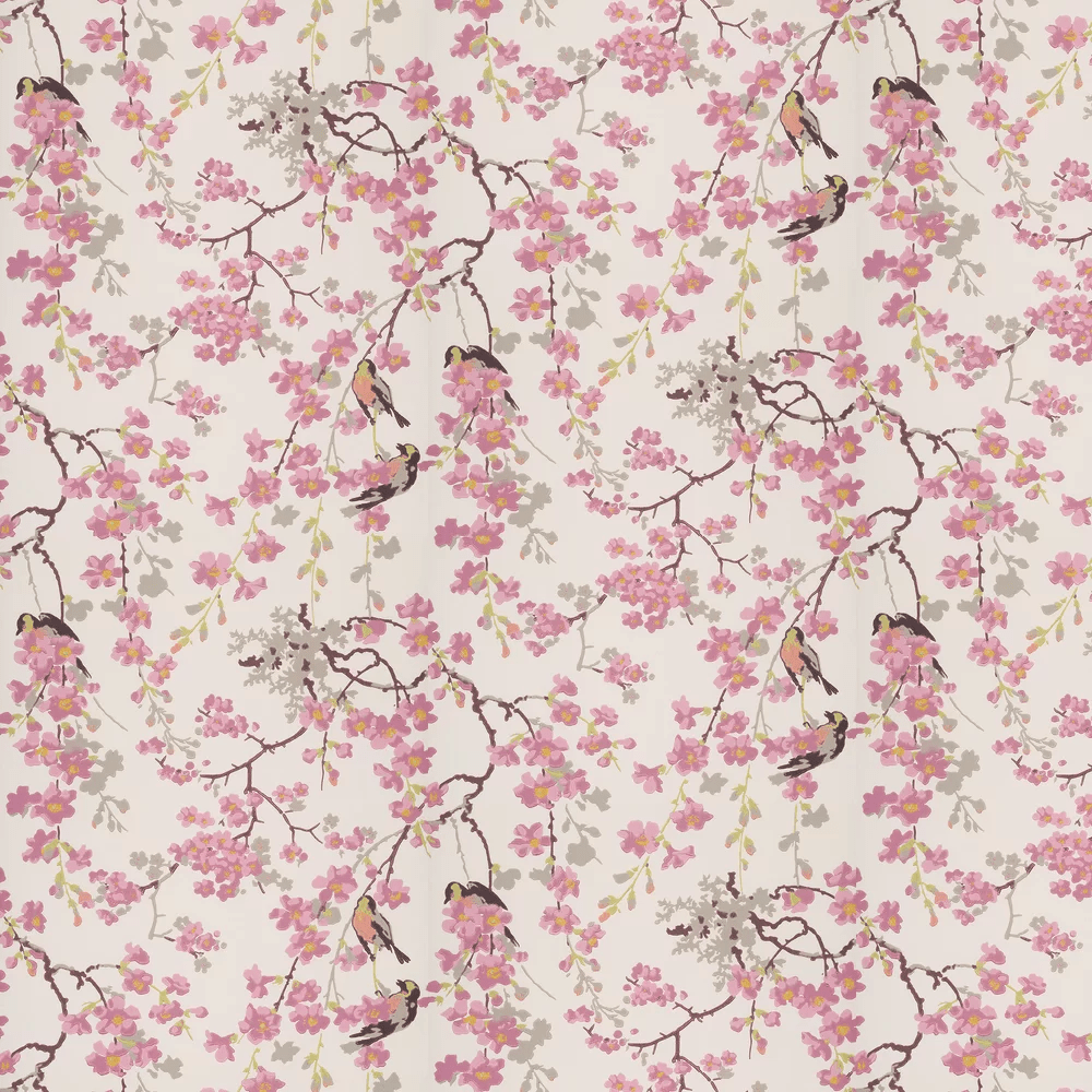 Massingberd Blossom Wallpaper - Mineral - Little Greene - 0260MAMINER - Premier Wallcovering