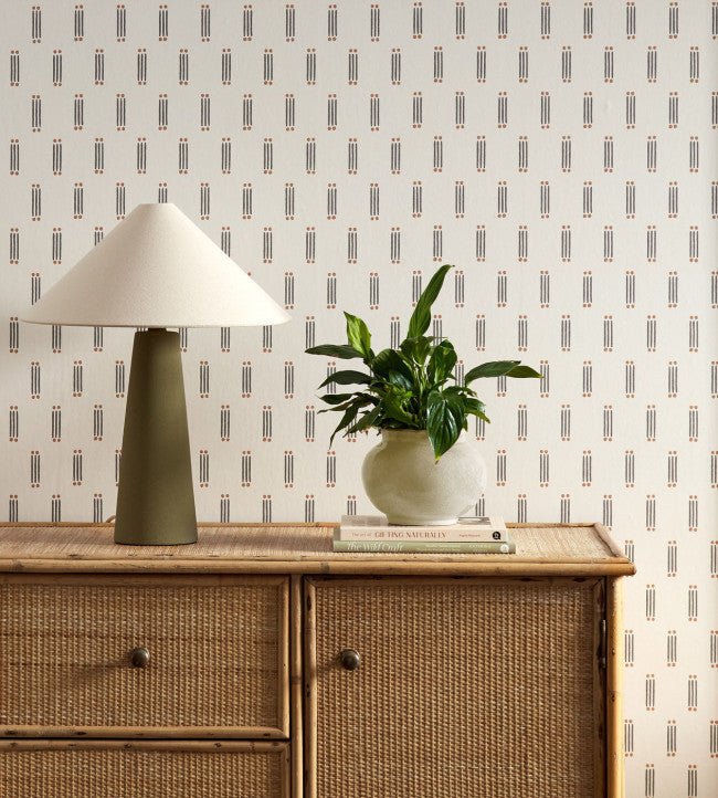 Matchsticks Wallpaper - Slate - Scion - NSCW113279 - Premier Wallcovering