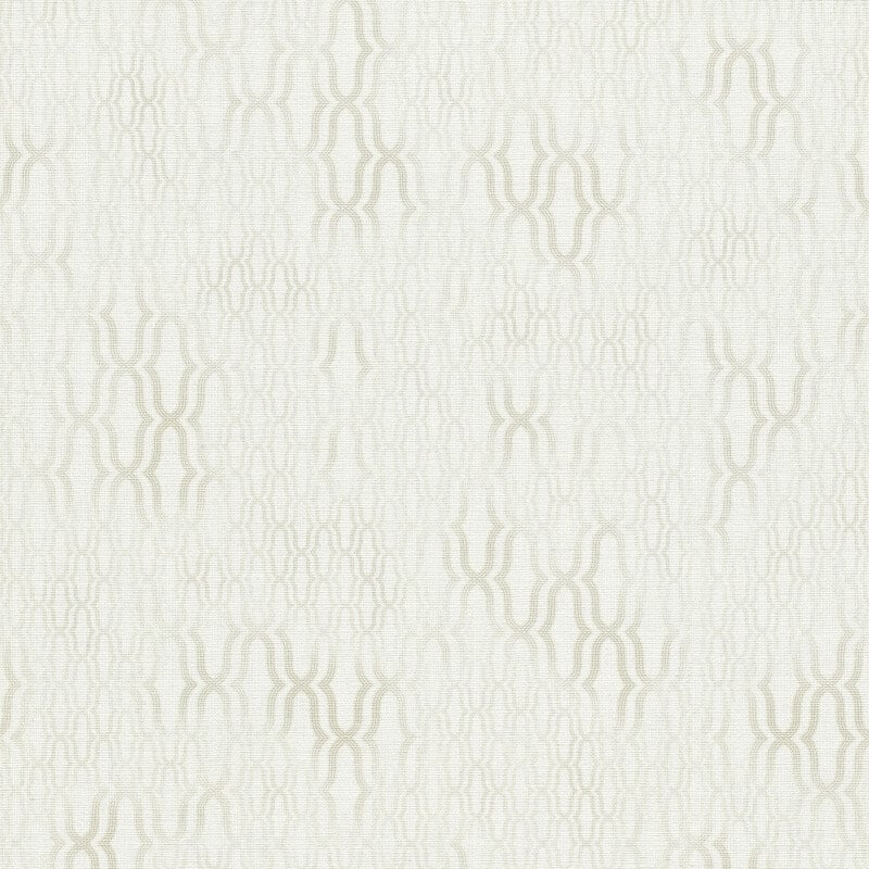 Matrix Geometric Metallic Wallpaper - Cream - Erismann - 10259 - 01 - Premier Wallcovering