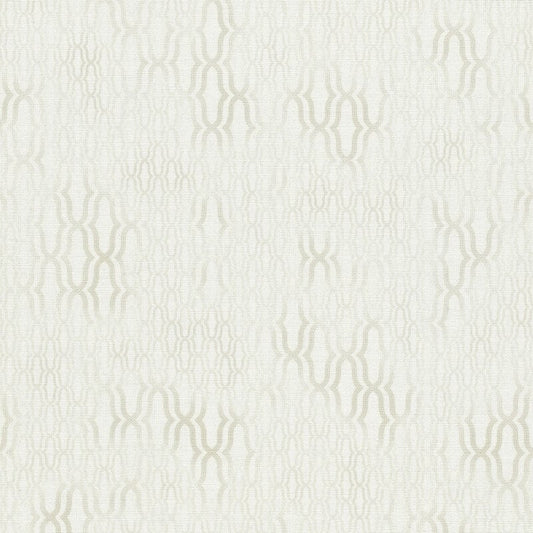 Matrix Geometric Metallic Wallpaper - Cream - Erismann - 10259 - 01 - Premier Wallcovering