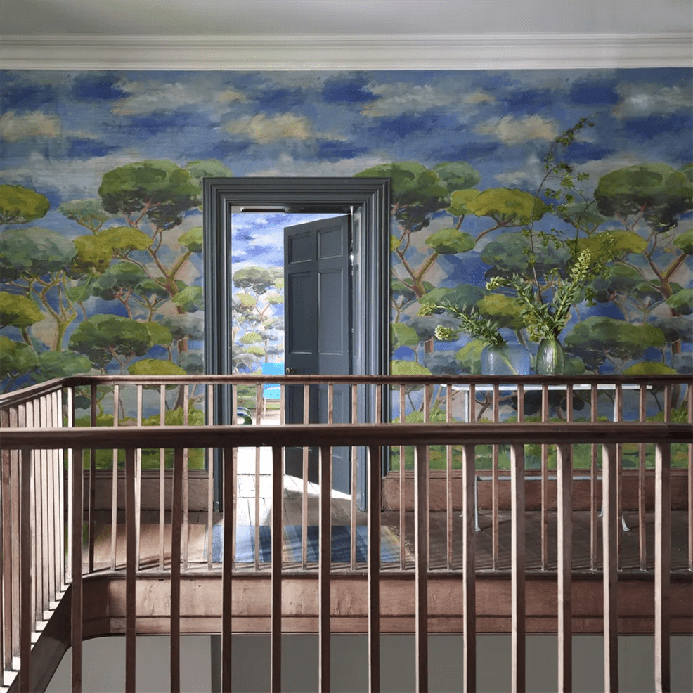 Matsu Wallpaper - Cobalt - PDG1207/01 - Designers Guild - Premier Wallcovering
