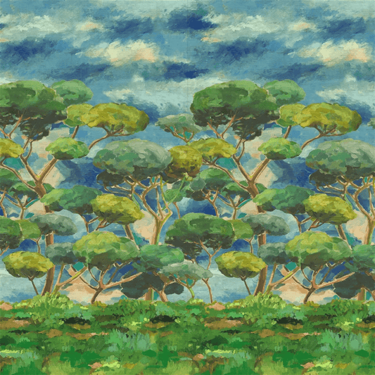 Matsu Wallpaper - Cobalt - PDG1207/01 - Designers Guild - Premier Wallcovering