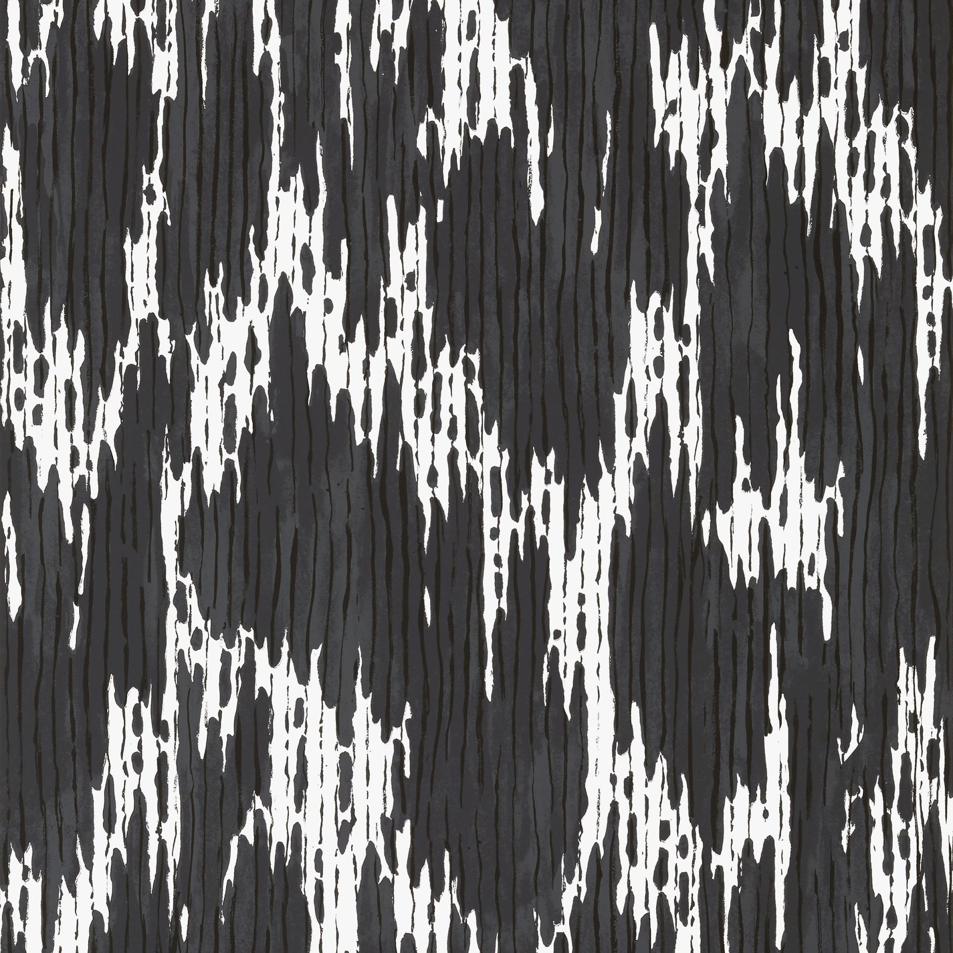 Maverick Wallpaper - Black - Thibaut - T20813 - Premier Wallcovering