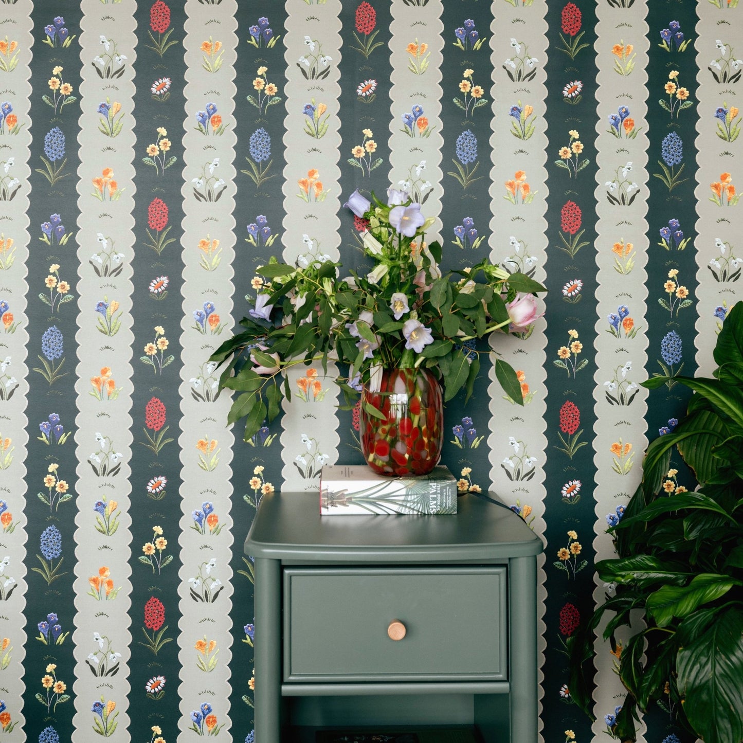 Mavis Wallpaper - Spruce & Spearmint - Wear The Walls - MASS807670 - Premier Wallcovering