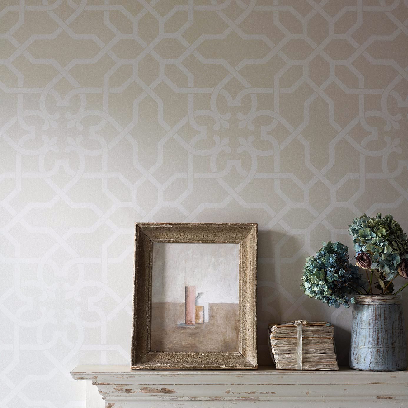 Mawton Wallpaper - Chalk/Ivory - Sanderson - DDAM216418 - Premier Wallcovering