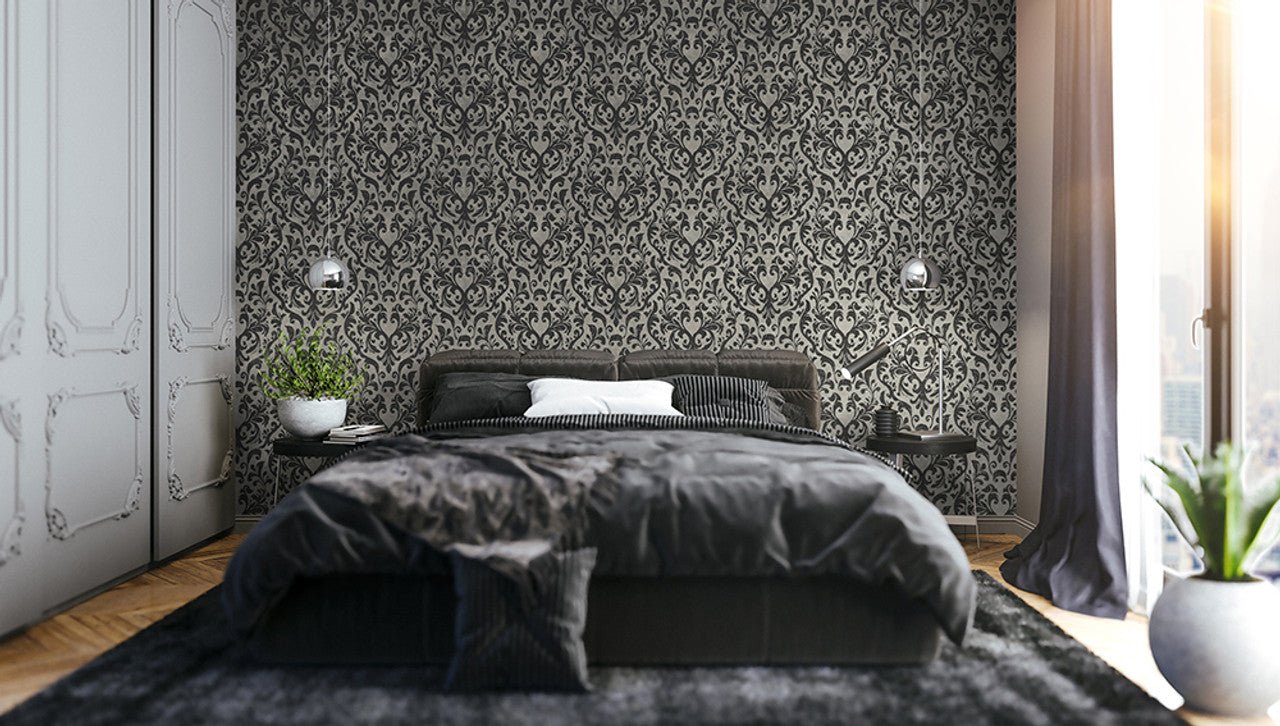 Mayfair Urban Classics Wallpaper - Stone Grey - Hohenberger - 81256 - Premier Wallcovering