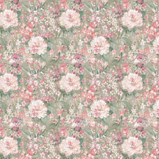 Mayville Wallpaper - Hedgerow Green - Laura Ashley - 140328 - Premier Wallcovering